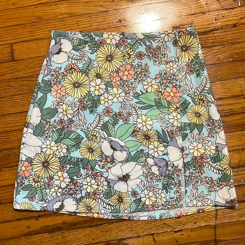 Floral skirt